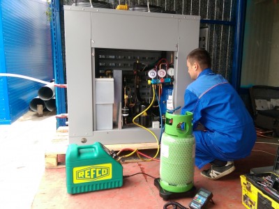 Система охлаждения лазерных пушек. Gloria Jeans