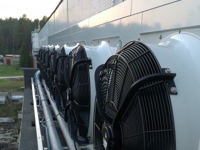 Система охлаждения промышленной печи «сухая градирня»